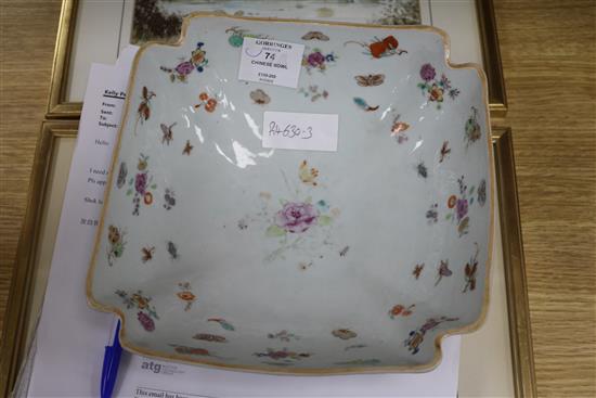 A Chinese bowl, diameter 22.5cm